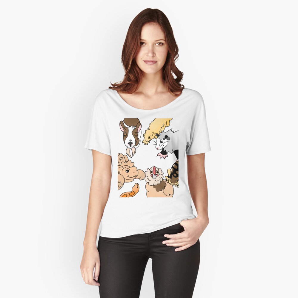 Vista previa del artículo con la obra «Camiseta ancha», diseñado y vendido por MaddySwag.
