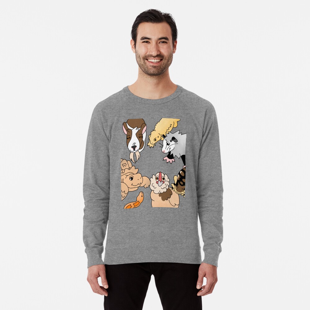 Vista previa del artículo con la obra «Sudadera ligera», diseñado y vendido por MaddySwag.