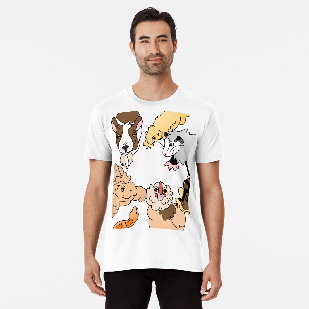 Vista previa del artículo con la obra «Camiseta premium», diseñado y vendido por MaddySwag.