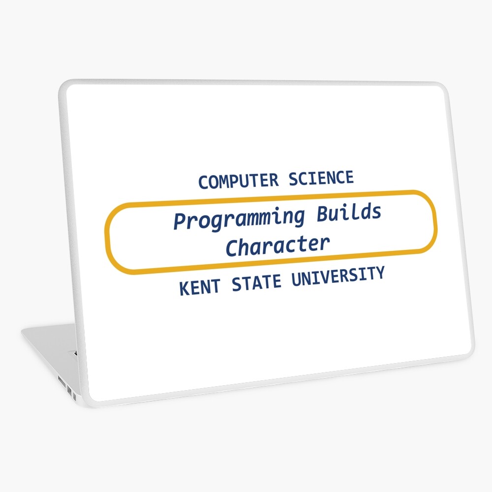 Item preview, Laptop Skin designed and sold by KentStateCS.