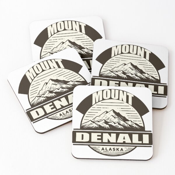 Item preview, Mount Denali Alaska Retro designed and sold by TomFrontierArt.