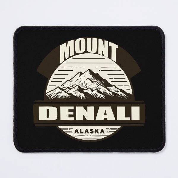 Item preview, Mount Denali Alaska Retro designed and sold by TomFrontierArt.