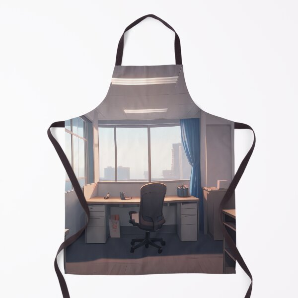 Item preview, An empty office during sunrise designed and sold by Sakura-S-Garden.