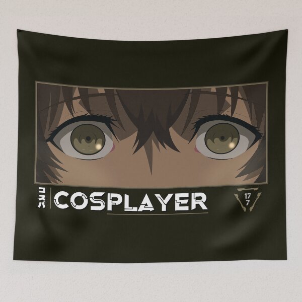 Item preview, Cosplayer Anime Eyes Japanese Cozy Anime Style designed and sold by Otakurypto.