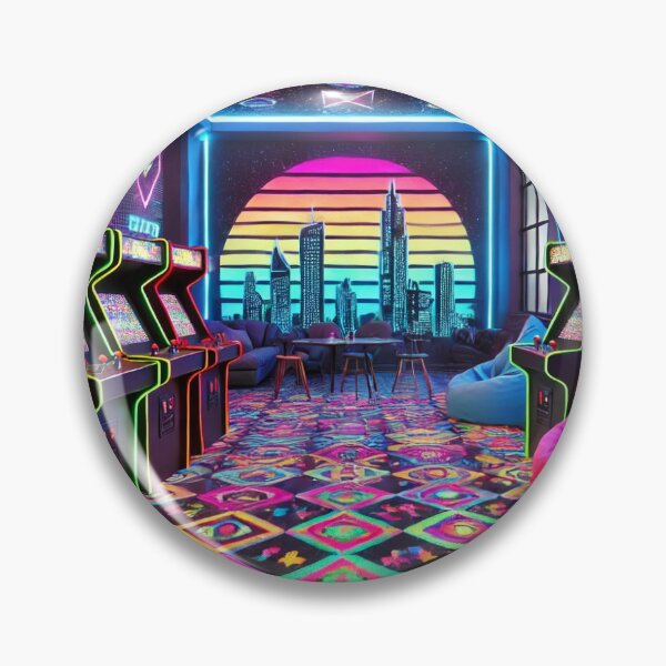 Item preview, Retro Arcade Carpet Themed Decor designed and sold by neuralPULSE.