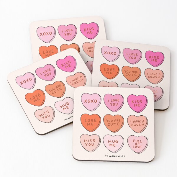 Item preview, Conversation Hearts designed and sold by doodlebymeg.