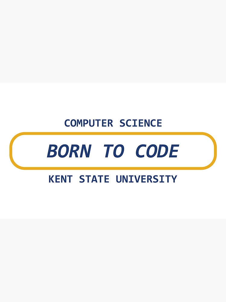 Thumbnail 4 of 4, Coffee Mug, Born to Code designed and sold by KentStateCS.