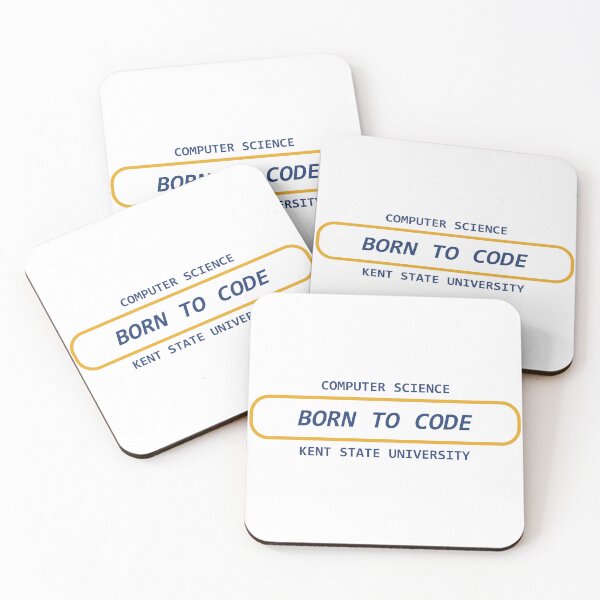 Item preview, Born to Code designed and sold by KentStateCS.