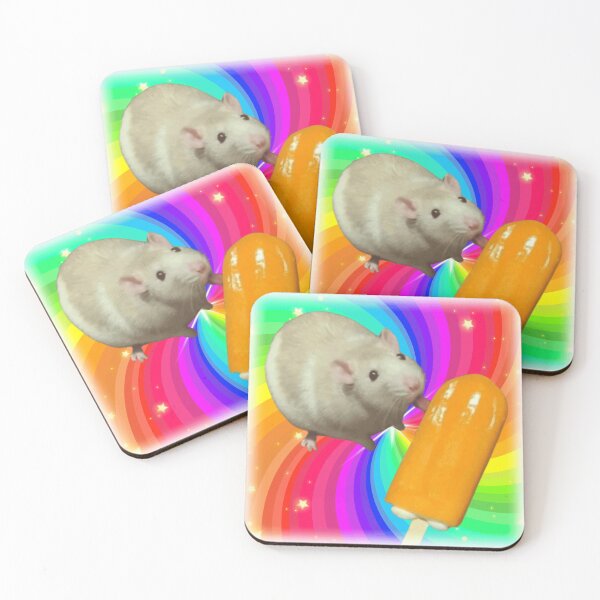 Item preview, Rat Licking a Creamscicle designed and sold by WigOutlet.