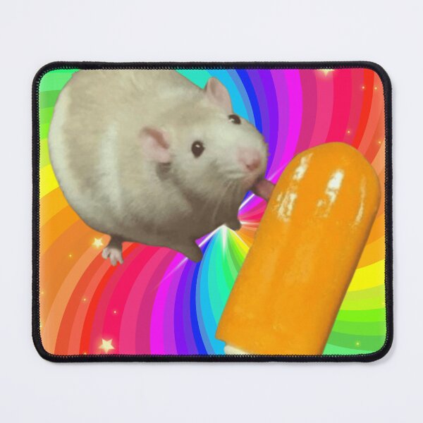 Item preview, Rat Licking a Creamscicle designed and sold by WigOutlet.