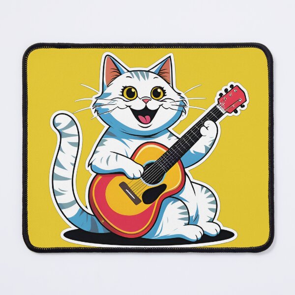 Item preview, Guitar Kitty designed and sold by deepikadesigns.