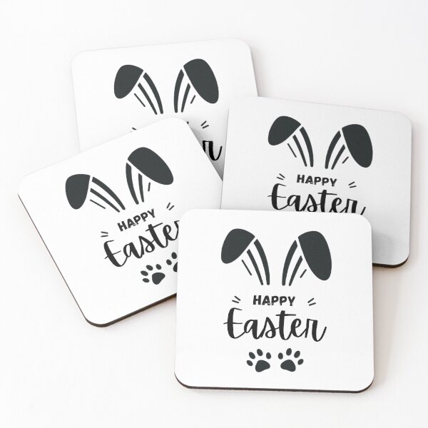 Item preview, Happy Easter Bunny Ears and Paws designed and sold by Berkako.