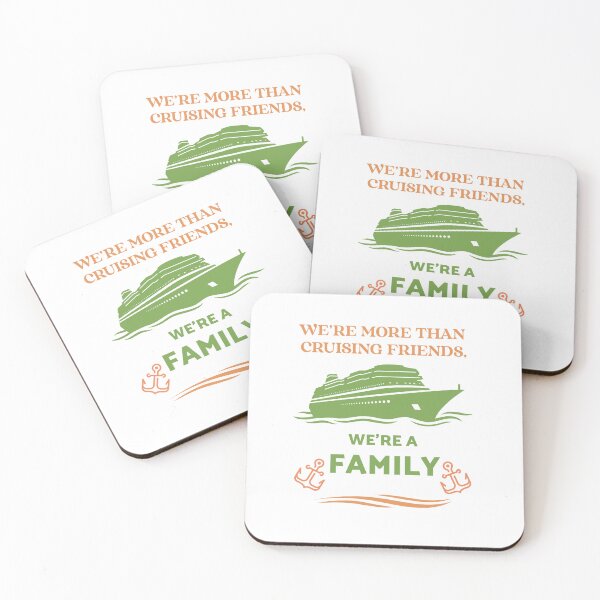Item preview, We're More Than Cruising Friends, We're a Family- The Perfect Cruise Gift designed and sold by Mintic.