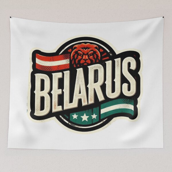 Item preview, Belarus - Vintage, Retro Logo designed and sold by Freewebnuaiart.