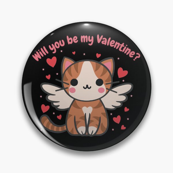 Item preview,  Will You Be My Valentine Cat Cute Gifts For Boy Girl designed and sold by LenkaStark.