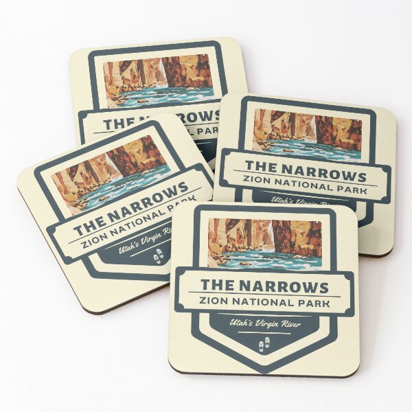Item preview, The Narrows - Trail Badge designed and sold by The Wandering Bookworm.