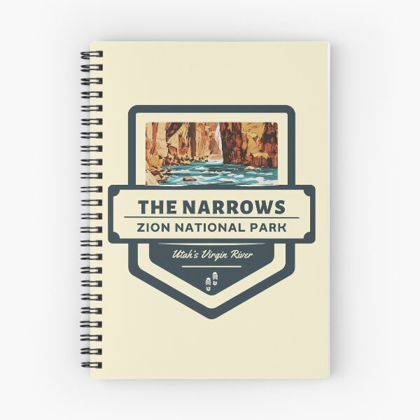 Item preview, The Narrows - Trail Badge designed and sold by The Wandering Bookworm.