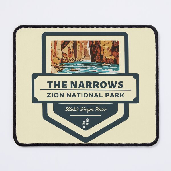 Item preview, The Narrows - Trail Badge designed and sold by The Wandering Bookworm.