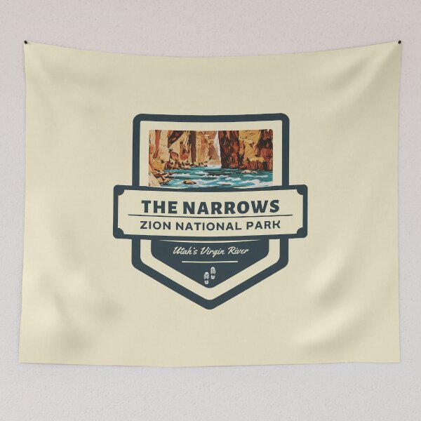 Item preview, The Narrows - Trail Badge designed and sold by The Wandering Bookworm.