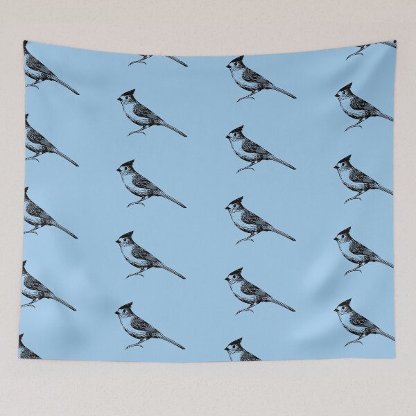 Item preview, Black-crested Titmouse Black Design  designed and sold by designsasstultd.