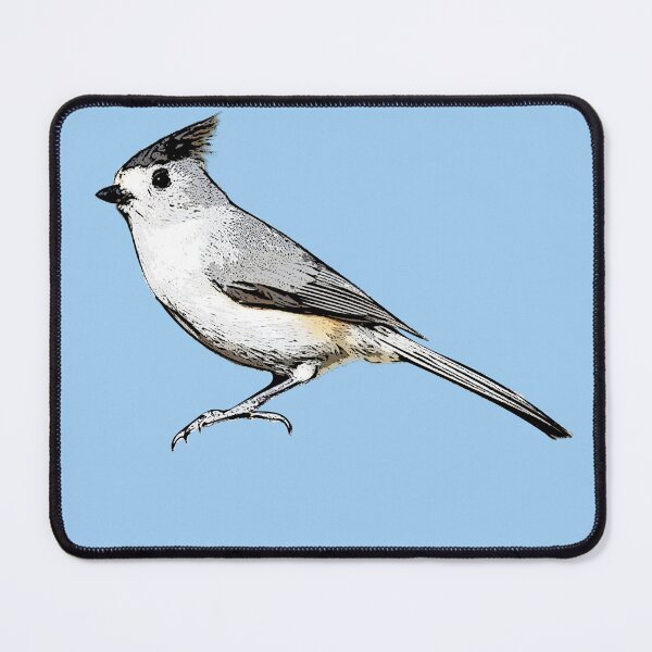 Item preview, Black-crested Titmouse Black Alternate Design designed and sold by designsasstultd.