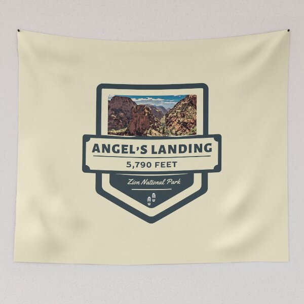 Item preview, Angel's Landing - Trail Badge designed and sold by The Wandering Bookworm.