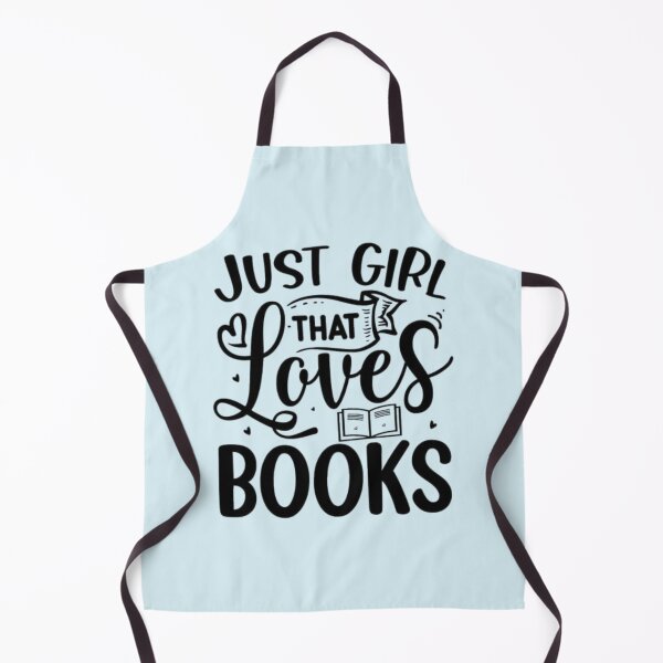 Item preview, Just a girl who loves books designed and sold by mayralejandrat.