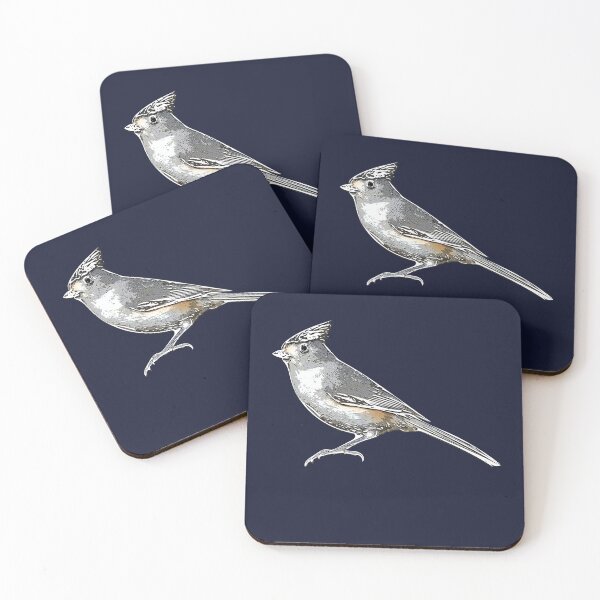 Item preview, Black-crested Titmouse White Alternate Design  designed and sold by designsasstultd.