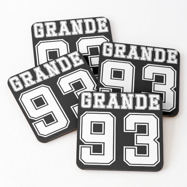 Item preview, Grande, 93 Jersey (White) designed and sold by fanartmerch.