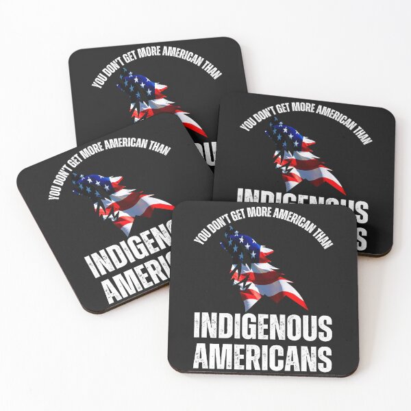 Item preview,  You don't get more american than Indigenous americans Wolf 2025 designed and sold by erozzz.