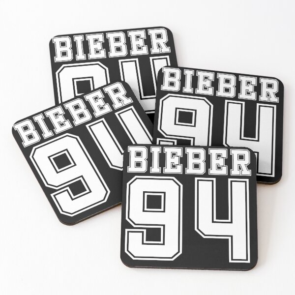 Item preview, Bieber, 94 Jersey (White) designed and sold by fanartmerch.