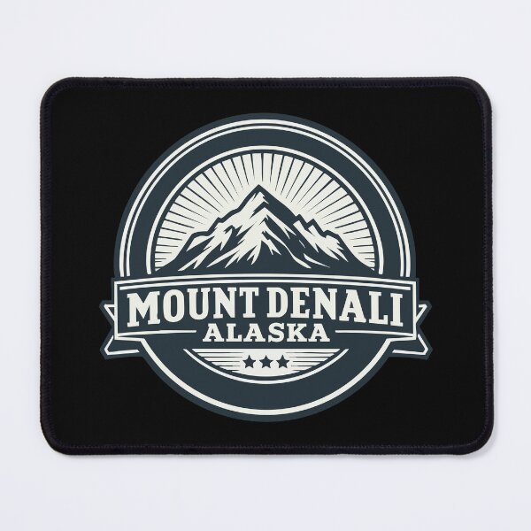 Item preview, Mount Denali Alaska Retro Travel designed and sold by TomFrontierArt.
