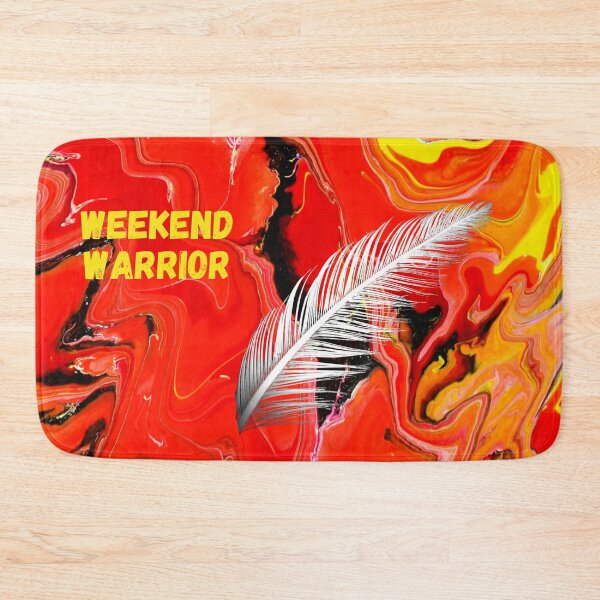 Item preview, Red & Yellow + Weekend Warrior - Team Colors - jdp-01-10-0002 designed and sold by ANomadDesigns.