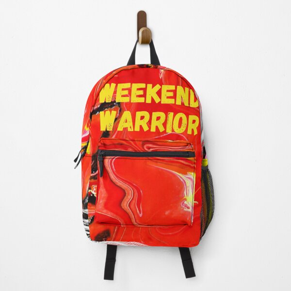 Item preview, Red & Yellow + Weekend Warrior - Team Colors - jdp-01-10-0002 designed and sold by ANomadDesigns.