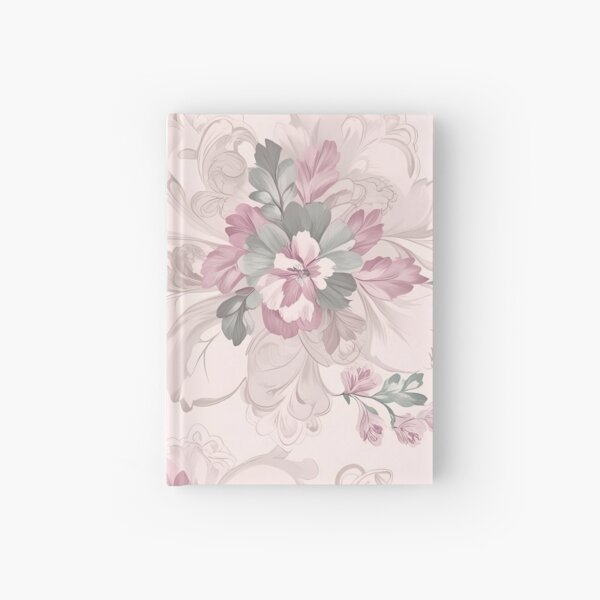 Item preview, Rococo Style Pink Pastel Floral Pattern designed and sold by humnoo.
