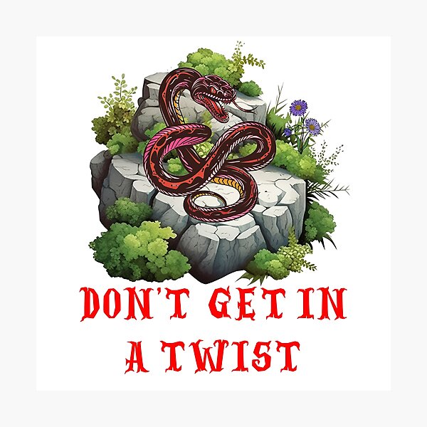 Item preview, Don't get in a twist designed and sold by Robertosdesigns.