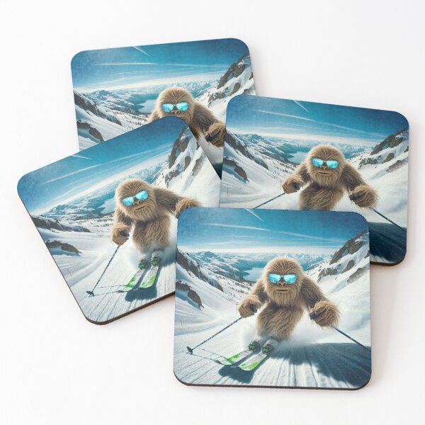 Item preview, Sasquatch the Skier designed and sold by Phil Perkins.