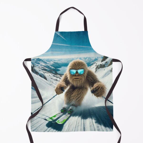 Item preview, Sasquatch the Skier designed and sold by Phil Perkins.