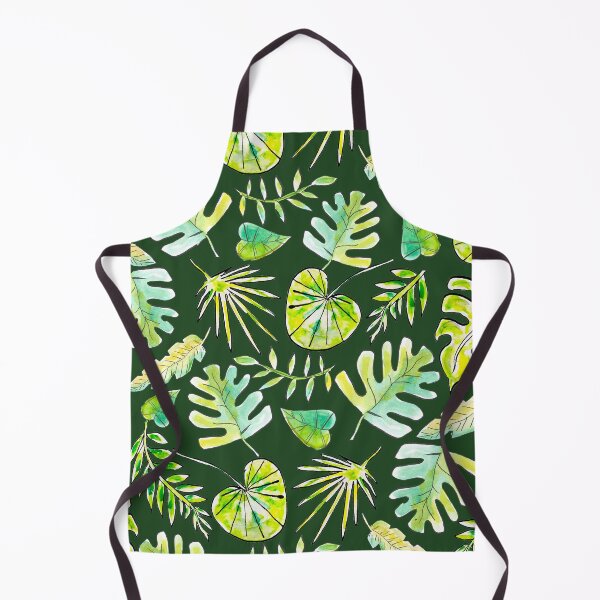 Item preview, Green leaves all over designed and sold by House of Rocket.