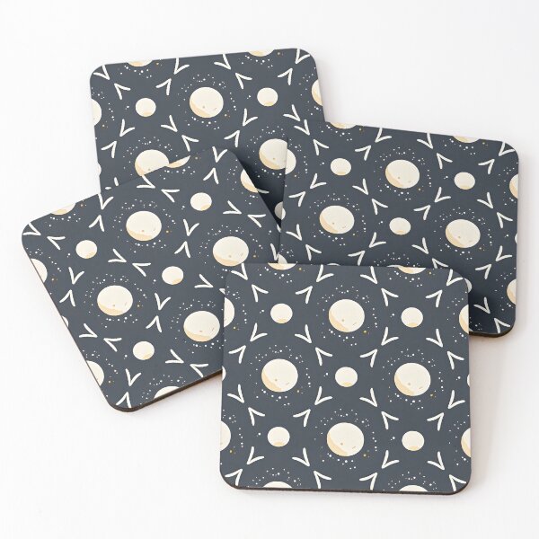 Item preview, Celestial Moon & Stars Pattern – Modern Boho Decor designed and sold by CelestialAllure.