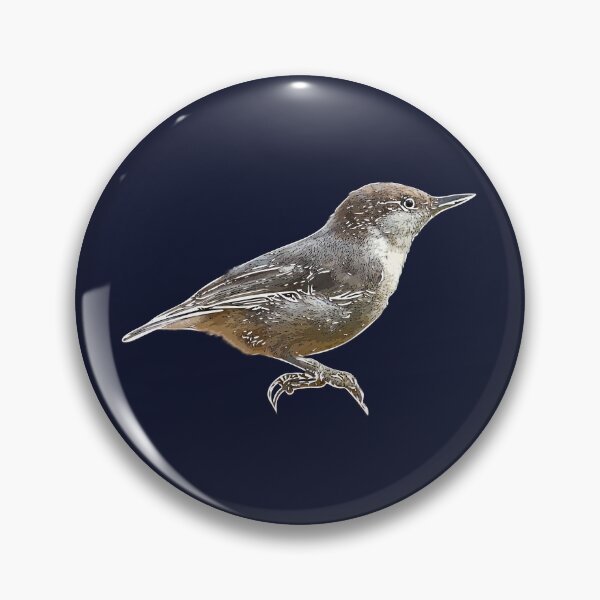 Item preview, Brown-headed Nuthatch White Alternate Design  designed and sold by designsasstultd.