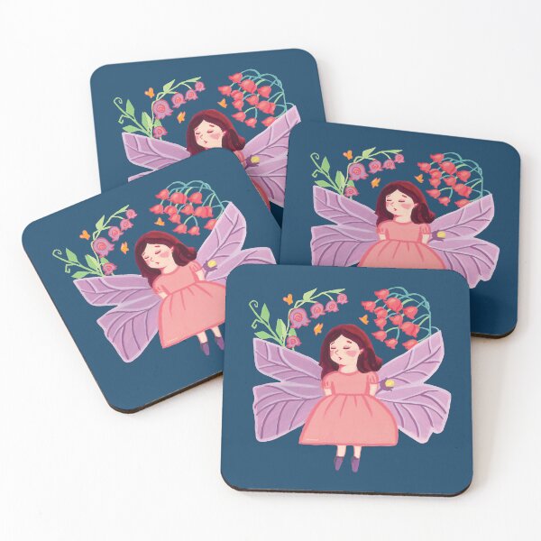 Item preview, magical fairy garden illustration designed and sold by sujeefineart.