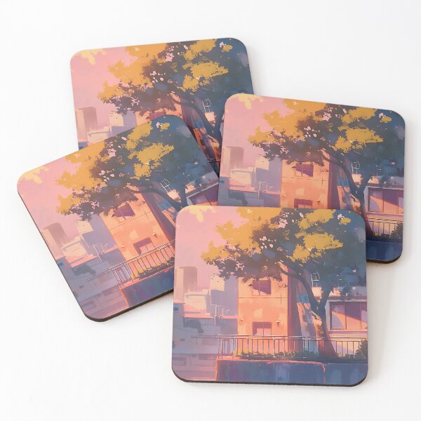 Item preview, Sunset Lofi City designed and sold by bapupa.