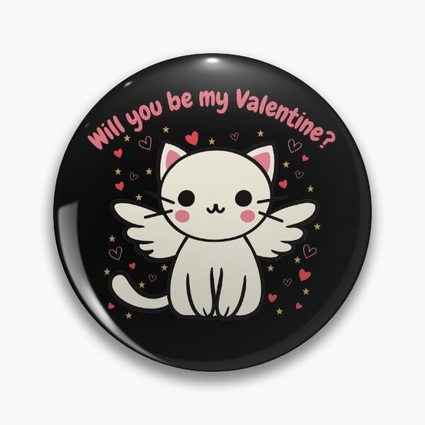 Item preview, Will You Be My Valentine Cat Cute Gifts for Girl Boy designed and sold by LenkaStark.