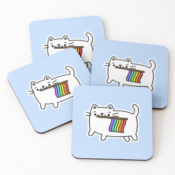 Item preview, Gilbert Cat Sticker designed and sold by Cat Stickers.