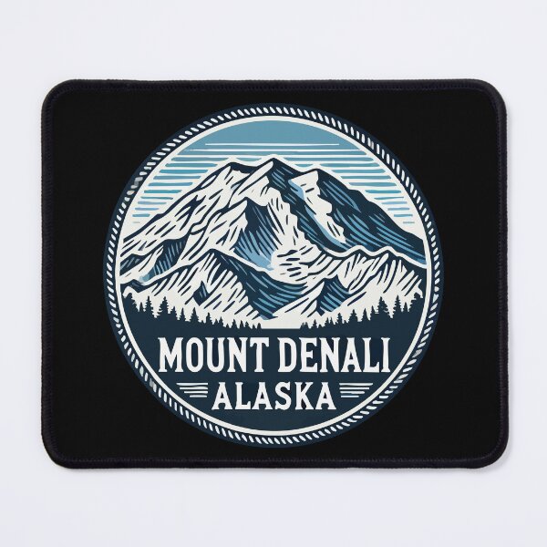 Item preview, Denali Alaska Retro Travel designed and sold by TomFrontierArt.