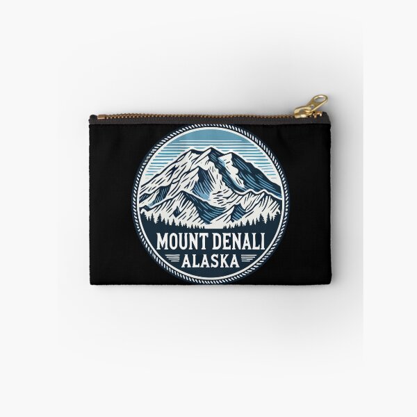 Item preview, Denali Alaska Retro Travel designed and sold by TomFrontierArt.