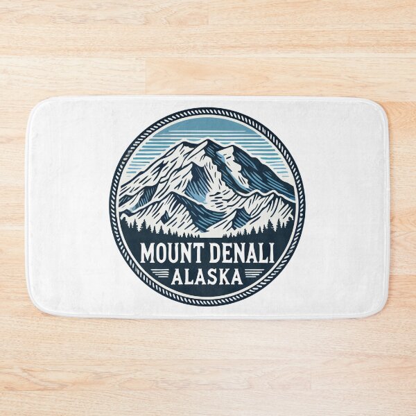 Item preview, Denali Alaska Retro Travel designed and sold by TomFrontierArt.