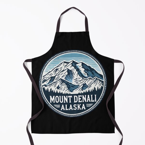 Item preview, Denali Alaska Retro Travel designed and sold by TomFrontierArt.