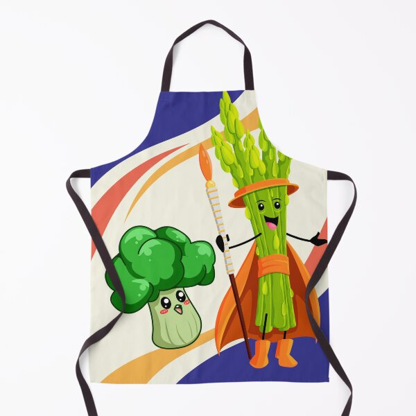 Item preview, Broccoli Admiring The King Of Asparagus designed and sold by Ciervo Primavera.